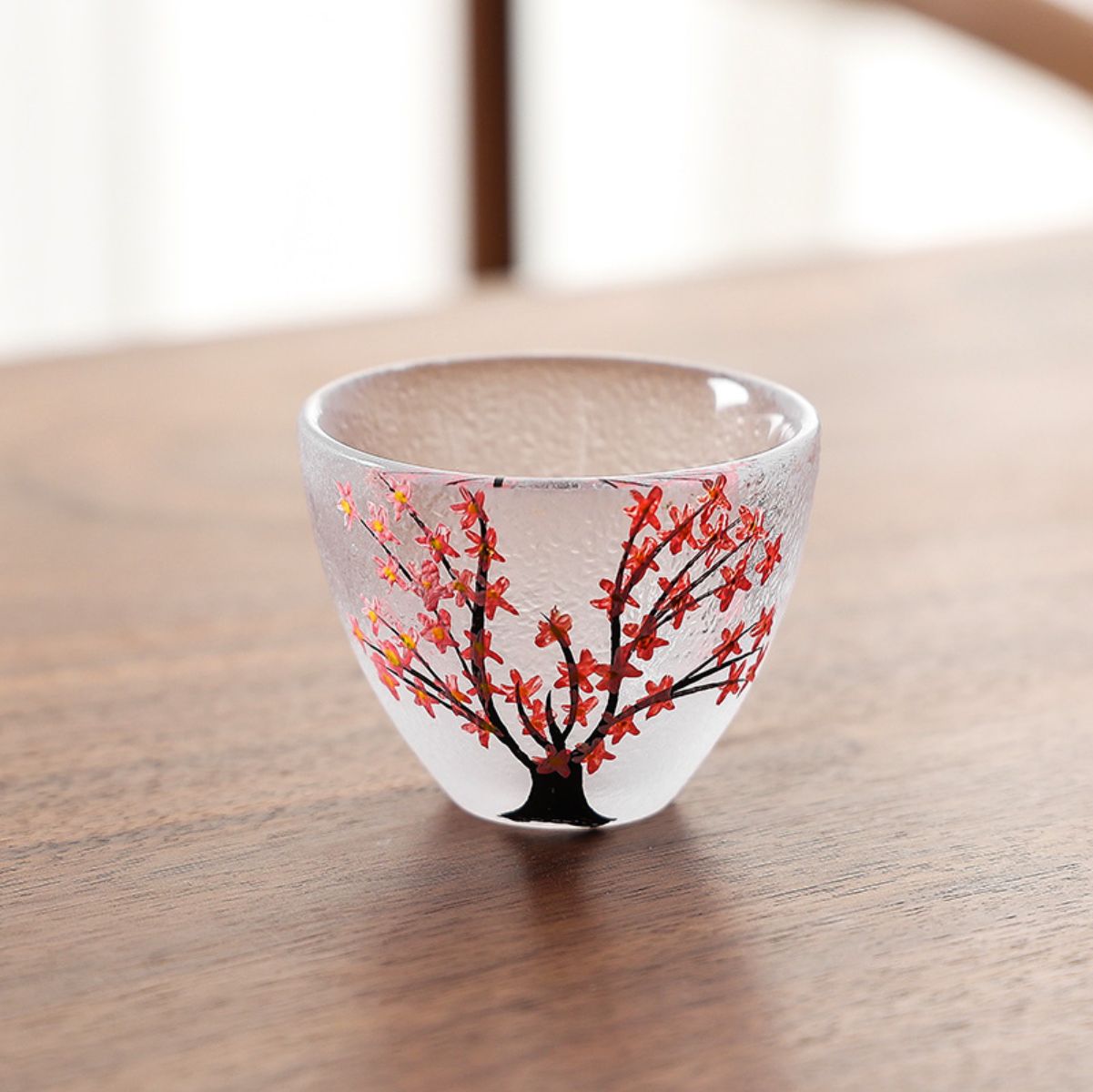 Japanese sake glass