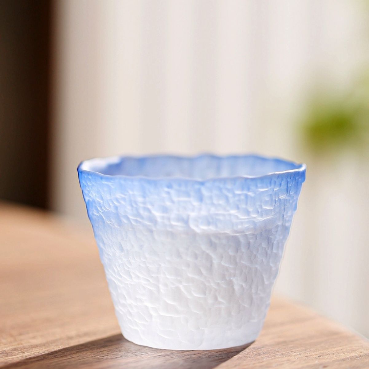 Japanese sake glass